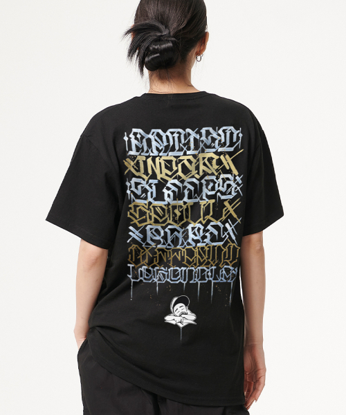 ARTISTWEAR（アーティストウェア）の「[ATW x BIG SLEEPS] LA LEGEND Short Sleeve T-Shirt（Tシャツ/カットソー・レディース・ブラック・XXXX-LARGE/LARGE/MEDIUM/SMALL/X-LARGE/XX-LARGE）」の6枚目の写真