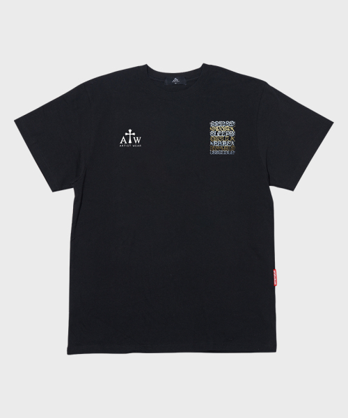 ARTISTWEAR（アーティストウェア）の「[ATW x BIG SLEEPS] LA LEGEND Short Sleeve T-Shirt（Tシャツ/カットソー・レディース・ブラック・XXXX-LARGE/LARGE/MEDIUM/SMALL/X-LARGE/XX-LARGE）」の7枚目の写真