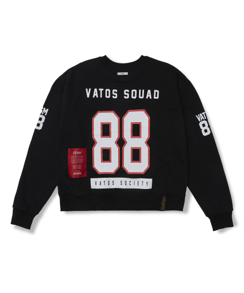 STIGMA（スティグマ）の「88 Football Oversized Crewneck Black（スウェット・メンズ・その他・MEDIUM/LARGE/X-LARGE）」の2枚目の写真