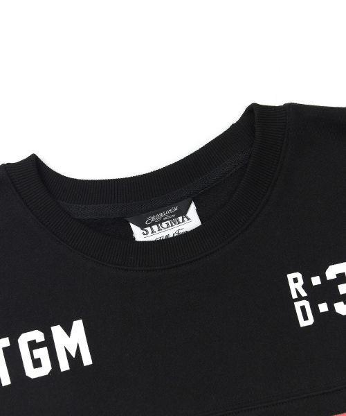 STIGMA（スティグマ）の「88 Football Oversized Crewneck Black（スウェット・メンズ・その他・MEDIUM/LARGE/X-LARGE）」の3枚目の写真