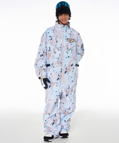 DOLL OUTERWEAR(ドラ アウターウェア)の「2425 ボルカン ボードウェア ワーク ジャンプスーツ カモプリント 男女共用(つなぎ/オールインワン・レディース・その他・SMALL/MEDIUM/LARGE/X-LARGE/X-SMALL)」の7枚目の写真