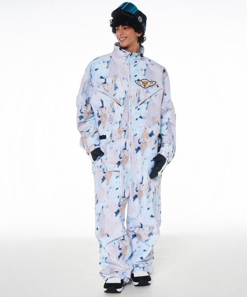 DOLL OUTERWEAR(ドラ アウターウェア)の「2425 ボルカン ボードウェア ワーク ジャンプスーツ カモプリント 男女共用(つなぎ/オールインワン・レディース・その他・SMALL/MEDIUM/LARGE/X-LARGE/X-SMALL)」の8枚目の写真