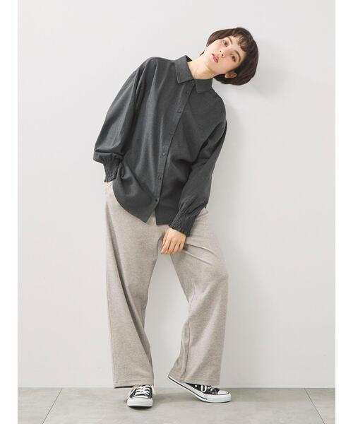 SM2(エスエムツー)の「起毛カットツイルパンツ(その他パンツ・レディース・ブラウン/ブラック/グレー/チャコールグレー・F)」の6枚目の写真