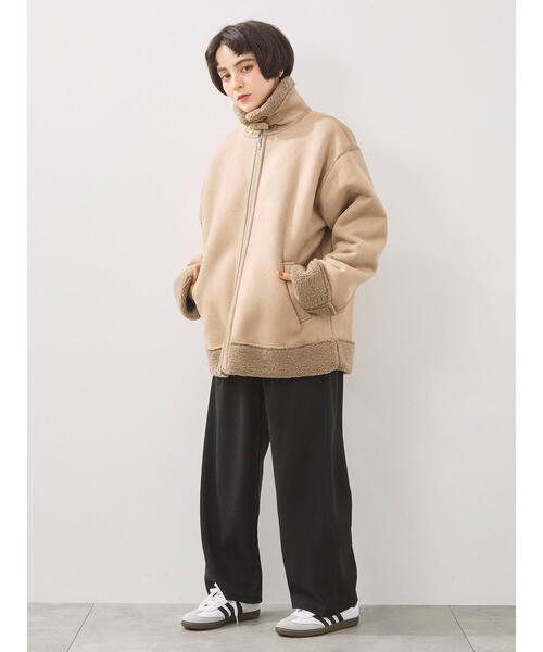 SM2(エスエムツー)の「起毛カットツイルパンツ(その他パンツ・レディース・ブラウン/ブラック/グレー/チャコールグレー・F)」の15枚目の写真