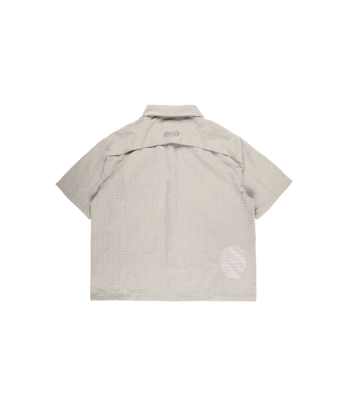 THEWARLD（ザワールド）の「PACKABLE SEERSUCKER HALF SHIRTS IVORY（シャツ/ブラウス・レディース・その他・1/2/4/3）」の3枚目の写真