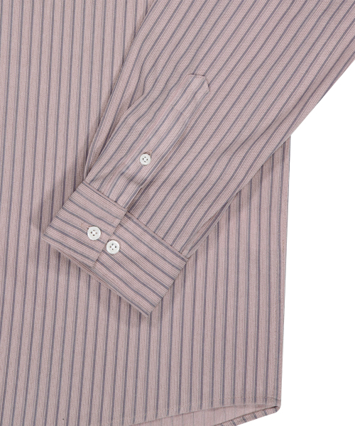 ENDOOR(エンドア)の「Corduroy stripe shirt (pink stripe)(シャツ/ブラウス・メンズ・その他・1/2)」の2枚目の写真