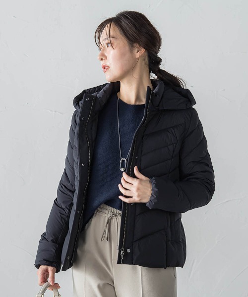 ロートレアモン（LAUTREAMONT）/ストレッチダウンショートコート セール】ストレッチダウンショートコート（ダウンジャケット/コート