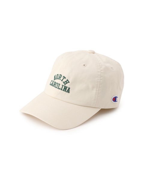 Champion（チャンピオン）の「【Champion/チャンピオン別注】college logo cap/リンクコーデ（キャップ・レディース・ネイビー/ブルー系その他4/ベージュ系その他/キナリ・FREE）」の5枚目の写真