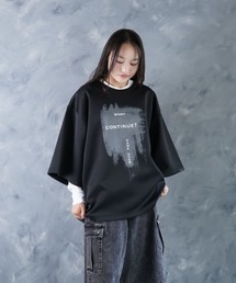NOIZY Graphic Tee / GAME MENU / CONTINUE / ワンポイント / LOADING / BOX LOGO / 猫 ワンポイント バックプリント 半袖 プリント Tシャツ