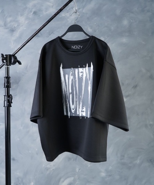 NOIZY（ノイジー）の「NOIZY Graphic Tee / GAME MENU / CONTINUE / ワンポイント / LOADING / BOX LOGO / 猫 ワンポイント バックプリント 半袖  プリント Tシャツ（Tシャツ/カットソー・メンズ・ベージュ/ホワイト系その他3/ホワイト系その他/ホワイト/グレー系その他4/グレー系その他3/グレー系その他2/ブラック系その他2/グレー系その他/サックスブルー/ブラック/ブラック系その他4/ホワイト系その他4/ブラック系その他3/ホワイト系その他2/ブラック系その他・LARGE/MEDIUM）」の11枚目の写真