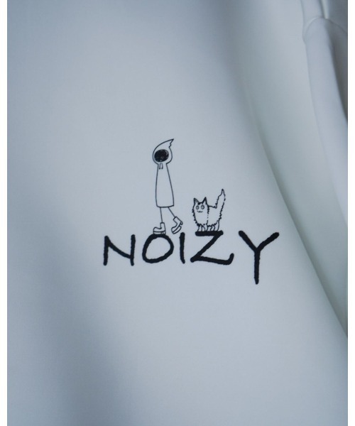 NOIZY（ノイジー）の「NOIZY Graphic Tee / GAME MENU / CONTINUE / ワンポイント / LOADING / BOX LOGO / 猫 ワンポイント バックプリント 半袖  プリント Tシャツ（Tシャツ/カットソー・メンズ・ベージュ/ホワイト系その他3/ホワイト系その他/ホワイト/グレー系その他4/グレー系その他3/グレー系その他2/ブラック系その他2/グレー系その他/サックスブルー/ブラック/ブラック系その他4/ホワイト系その他4/ブラック系その他3/ホワイト系その他2/ブラック系その他・LARGE/MEDIUM）」の18枚目の写真