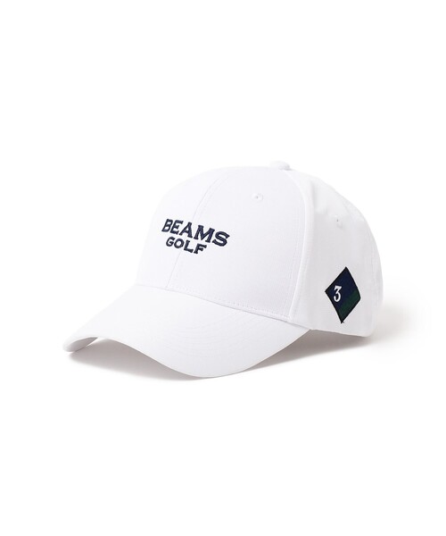 BEAMS GOLF(ビームスゴルフ)の「スフィダンテ タフタキャップ(キャップ・メンズ・ホワイト/ネイビー/オリーブ・ONE SIZE)」の1枚目の写真