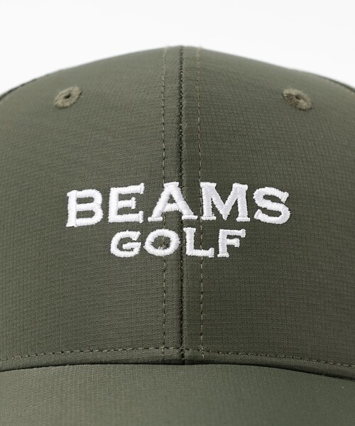 BEAMS GOLF(ビームスゴルフ)の「スフィダンテ タフタキャップ(キャップ・メンズ・ホワイト/ネイビー/オリーブ・ONE SIZE)」の7枚目の写真