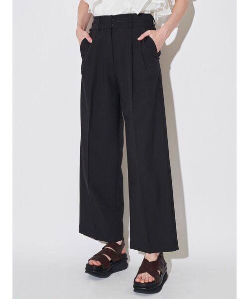 ELENDEEK（エレンディーク）の「ラインベルトワイドパンツ（その他パンツ・レディース・グレー/ブラック・01/02）」の20枚目の写真