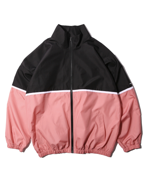 URBAN PLAYERS(アーバンプレイヤーズ)の「テス オーバーサイズ ウィンドブレーカー ジャケット (ピンク)(ナイロンジャケット・レディース・その他・MEDIUM/LARGE/X-LARGE)」の1枚目の写真