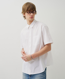 FIELDERS（フィールダーズ）の「BASIC STANDARD FIT POCKET SHORT-SLEEVED SHIRT WHITE（シャツ/ブラウス）」