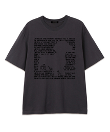 OUSE（オウズ）の「Dog Be Dug Overfit Short Sleeve T-Shirt (DS006) Charcoal（Tシャツ/カットソー・メンズ）」