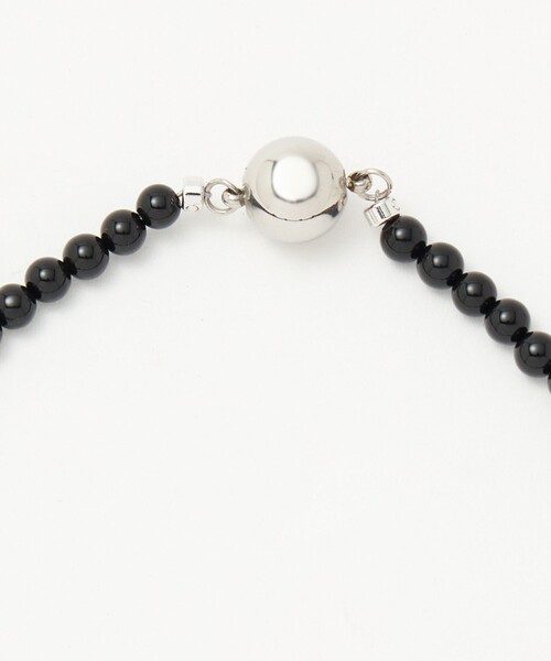 in mood（インムード）の「＜in mood＞ONYX FLOWER ネックレス（ネックレス・レディース・ブラック・FREE）」の3枚目の写真