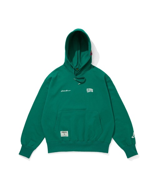 BILLIONAIRE BOYS CLUB（ビリオネア・ボーイズ・クラブ）の「BILLIONAIRE BOYS CLUB x EDDIE BAUER COTTON HOODIE（パーカー・メンズ・グレー/グリーン・X-LARGE/LARGE）」の2枚目の写真