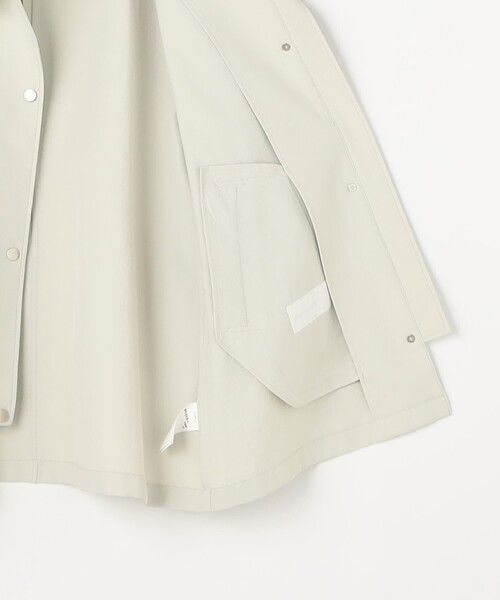 NOLLEY’S Sophi（ノーリーズソフィ）の「ウォッシャブルエアーツイルステンカラーハーフコート（ステンカラーコート・レディース・ベージュ/オフホワイト・38/36）」の22枚目の写真