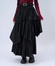 HARE | フレアプリーツティアードスカート(HARE)(スカート)