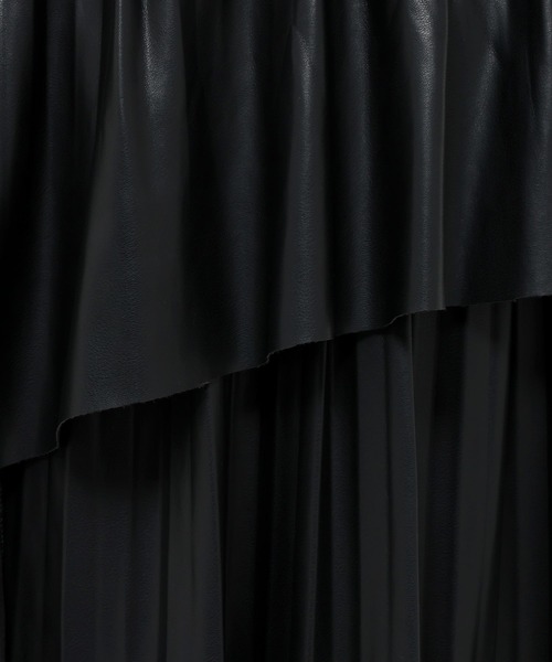 HARE（ハレ）の「フレアプリーツティアードスカート(HARE)（スカート・レディース・ブラック・FREE）」の18枚目の写真