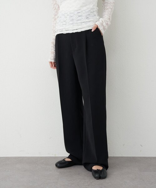 SHENERY（シーナリー）の「センタープレスパンツ（その他パンツ・レディース・アイボリー/ブラック・38/36）」の15枚目の写真