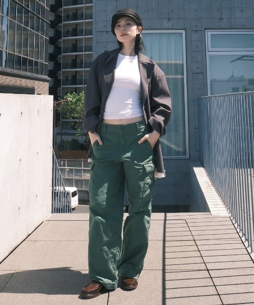 JOSE MOON(ジョゼムーン)の「ARRANGEMENT JACKET/アレンジメントジャケット(テーラードジャケット・レディース・その他/チャコールグレー・FREE)」の22枚目の写真