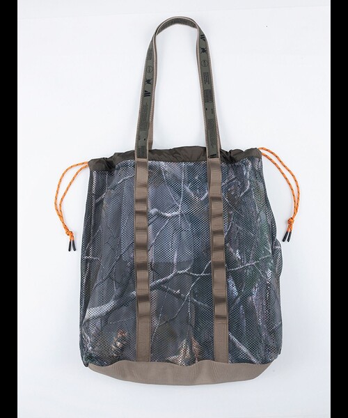 WEEKEND(ER)(ウィークエンダー)の「【WEEKEND(ER)/ウィークエンダー】WKD MESH TOTE/ウィークエンダーメッシュトート/ユニセックス/【WEB限定】(バックパック/リュック・メンズ・ブラウン/カーキ・フリー)」の19枚目の写真