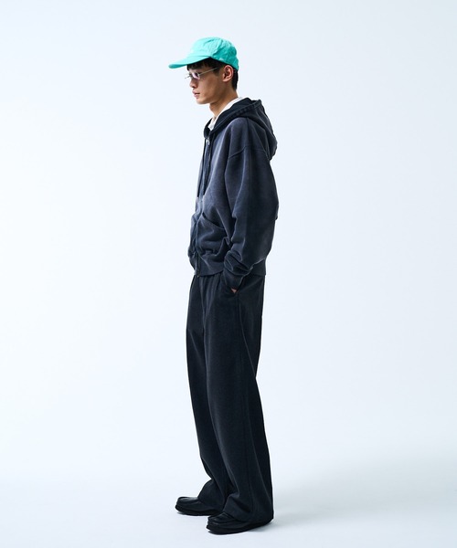 THE BOLDMAN（ザ ボールドマン）の「Doublezip Heavy Hoodie / ダブルジップヘビーパーカー（パーカー・メンズ・ネイビー/ホワイト/ブラック・LARGE/MEDIUM）」の20枚目の写真
