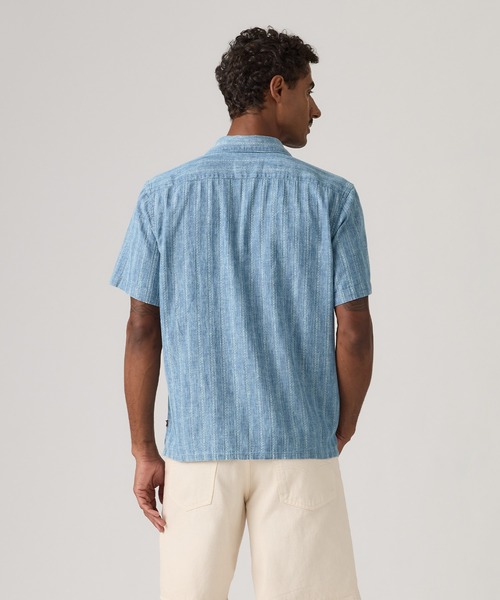 Levi's(リーバイス)の「Levi's/リーバイス サンセットキャンプシャツ スタンダードフィット(シャツ/ブラウス・メンズ・ブルー・XL/L/M/S)」の2枚目の写真