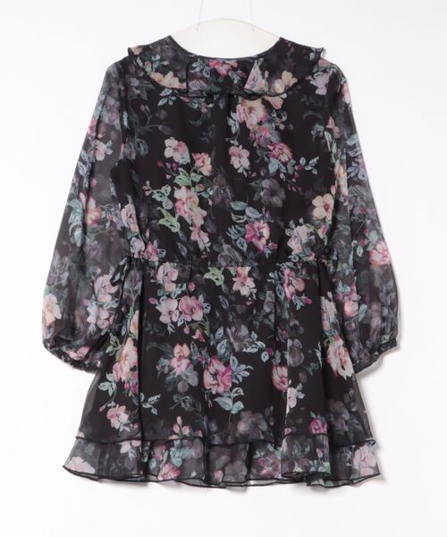 Rose Tiara（ローズティアラ）の「オリジナルプリントフリルチュニック（チュニック・レディース・ブラック/ピンク・42/46/38）」の19枚目の写真