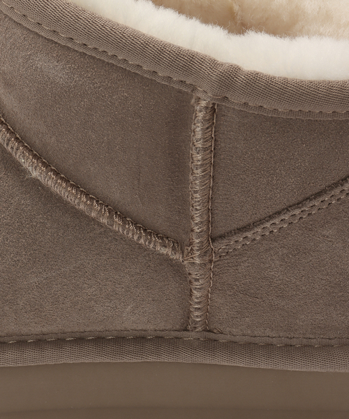 COLORS OF CALIFORNIA(カラーズオブカリフォルニア)の「*追加【COLORS OF CALIFORNIA/カラーズオブカリフォルニア】SUEDE MINI BOOTS(その他シューズ・レディース・ベージュ/ブラック・38/39/37)」の13枚目の写真