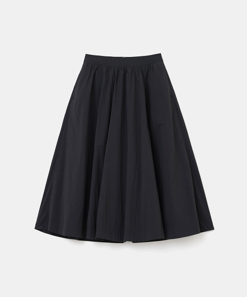 UNIFORM BRIDGE(ユニフォームブリッジ)の「flare skirt(womens) black(スカート・レディース・その他・S/M)」の1枚目の写真