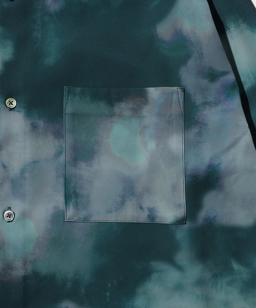 ADAM ET ROPE'（アダムエロペ）の「アソートビッグシルエットレギュラーカラーシャツ（シャツ/ブラウス・メンズ・ブルー系その他3/ライトグリーン/グリーン/ホワイト系その他/ブラック系その他・L/M）」の7枚目の写真