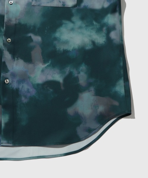 ADAM ET ROPE'（アダムエロペ）の「アソートビッグシルエットレギュラーカラーシャツ（シャツ/ブラウス・メンズ・ブルー系その他3/ライトグリーン/グリーン/ホワイト系その他/ブラック系その他・L/M）」の8枚目の写真