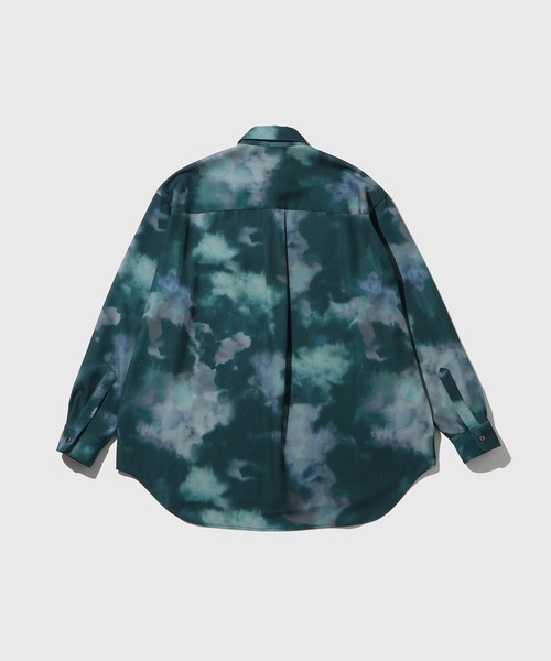 ADAM ET ROPE'（アダムエロペ）の「アソートビッグシルエットレギュラーカラーシャツ（シャツ/ブラウス・メンズ・ブルー系その他3/ライトグリーン/グリーン/ホワイト系その他/ブラック系その他・L/M）」の11枚目の写真