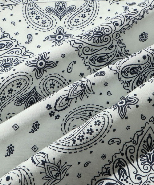 ADAM ET ROPE'（アダムエロペ）の「アソートビッグシルエットレギュラーカラーシャツ（シャツ/ブラウス・メンズ・ブルー系その他3/ライトグリーン/グリーン/ホワイト系その他/ブラック系その他・L/M）」の15枚目の写真