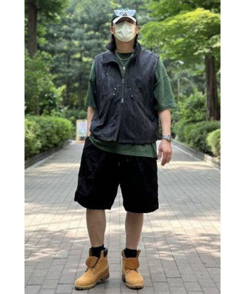 CARGOBROS(カーゴブロス)の「ガーメントバミューダウォッシングショートパンツ(ブラック)(その他パンツ・メンズ・その他・FREE)」の14枚目の写真