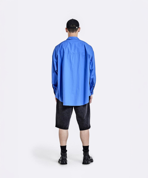 51%(フィフティーワンパーセント)の「Ring shirt - Cornflower(シャツ/ブラウス・メンズ・その他・S/M/L)」の3枚目の写真