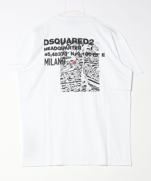 DSQUARED2（ディースクエアード）の「Cool Fit Tee Wash/0242（Tシャツ/カットソー・メンズ・ホワイト・M/XL）」の2枚目の写真