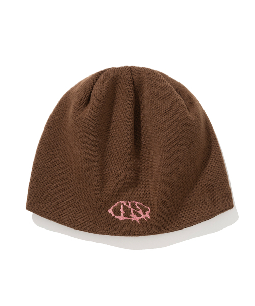 Symbol Beanie - Brown（ニットキャップ/ビーニー）｜NOT4NERD（ノット