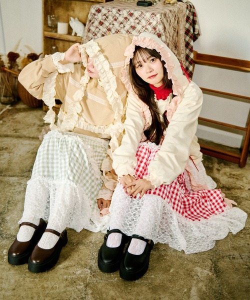 kutir（クティール）の「【クティールとレトロ】レースドッキング