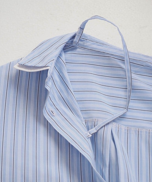 tiptop(ティップトップ)の「襟レイヤードマルチWAYシャツ(シャツ/ブラウス・レディース・ブルー/ホワイト系その他/ブルー系その他/イエロー・FREE)」の11枚目の写真