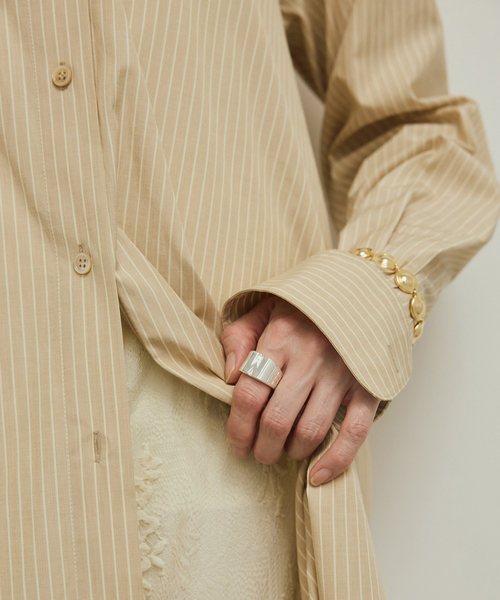 VERMEIL par iena（ヴェルメイユパーイエナ）の「Long シャツ（ワンピース・レディース・ピンク/ホワイト/ベージュ・FREE）」の15枚目の写真