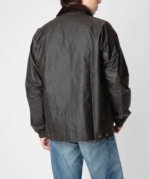 Barbour（バブアー）の「Barbour SHORT BEDALE バブアー ショート ビデール ワックスジャケット（マウンテンパーカー・メンズ・ネイビー/グリーン系1/オリーブ・42/40/38/36）」の6枚目の写真