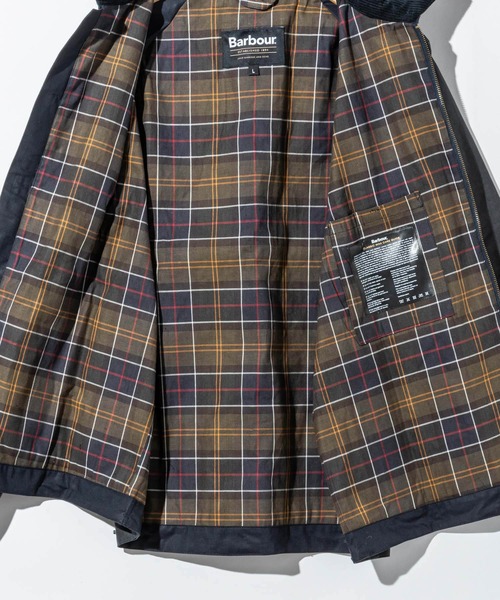 Barbour（バブアー）の「Barbour SHORT BEDALE バブアー ショート ビデール ワックスジャケット（マウンテンパーカー・メンズ・ネイビー/グリーン系1/オリーブ・42/40/38/36）」の9枚目の写真