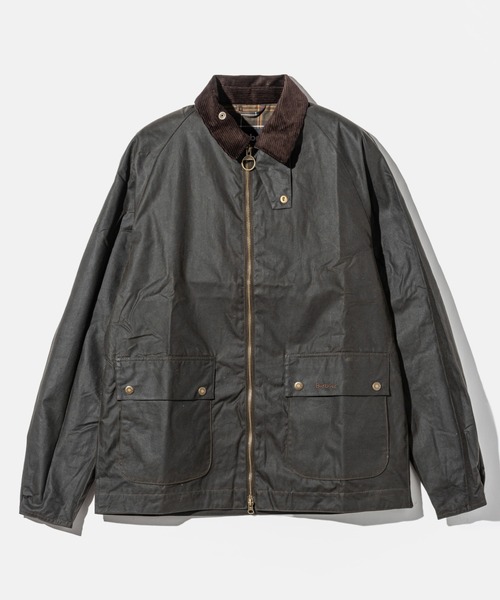 Barbour（バブアー）の「Barbour SHORT BEDALE バブアー ショート ビデール ワックスジャケット（マウンテンパーカー・メンズ・ネイビー/グリーン系1/オリーブ・42/40/38/36）」の13枚目の写真