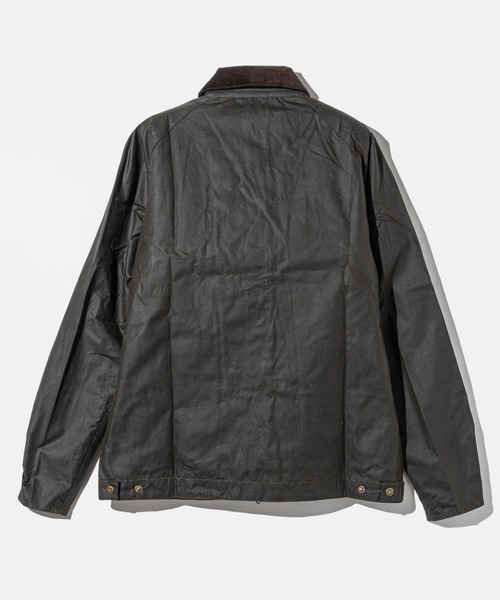 Barbour（バブアー）の「Barbour SHORT BEDALE バブアー ショート ビデール ワックスジャケット（マウンテンパーカー・メンズ・ネイビー/グリーン系1/オリーブ・42/40/38/36）」の14枚目の写真