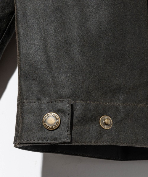 Barbour（バブアー）の「Barbour SHORT BEDALE バブアー ショート ビデール ワックスジャケット（マウンテンパーカー・メンズ・ネイビー/グリーン系1/オリーブ・42/40/38/36）」の19枚目の写真
